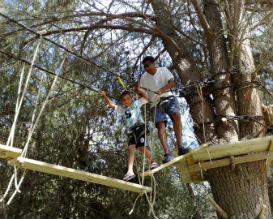 פארק אתגרי, בריכת מסילת ציון, פעילויות לילדים במסילת ציון, אטרקציות לילדים